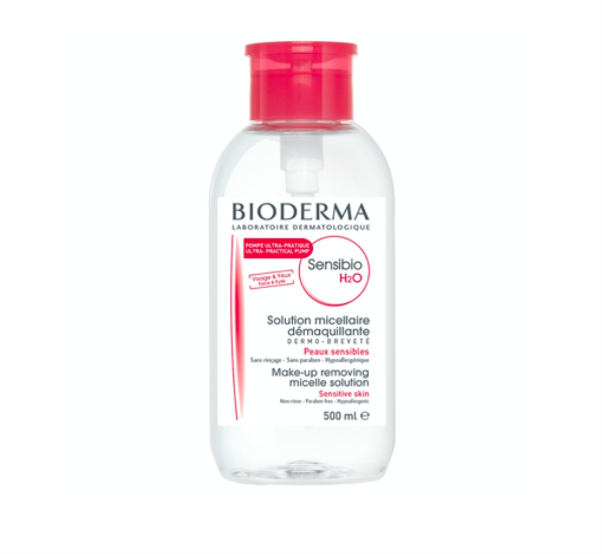 SENSIBIO H2O 500ML BOMBA INVERSA