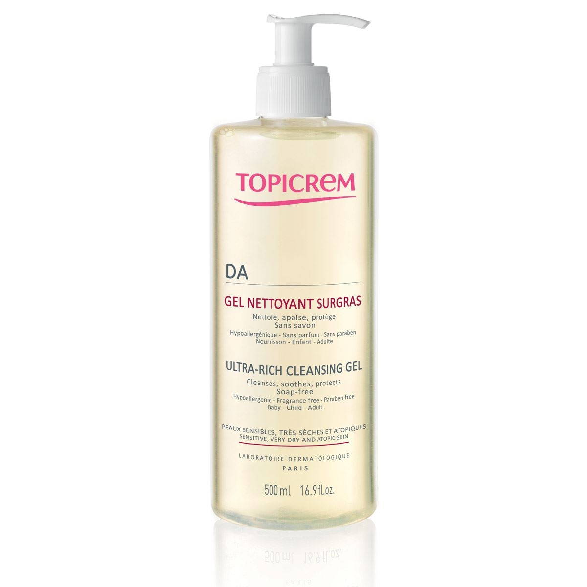DA GEL LIMPIADOR (SOBREGRASO), 500 ML.