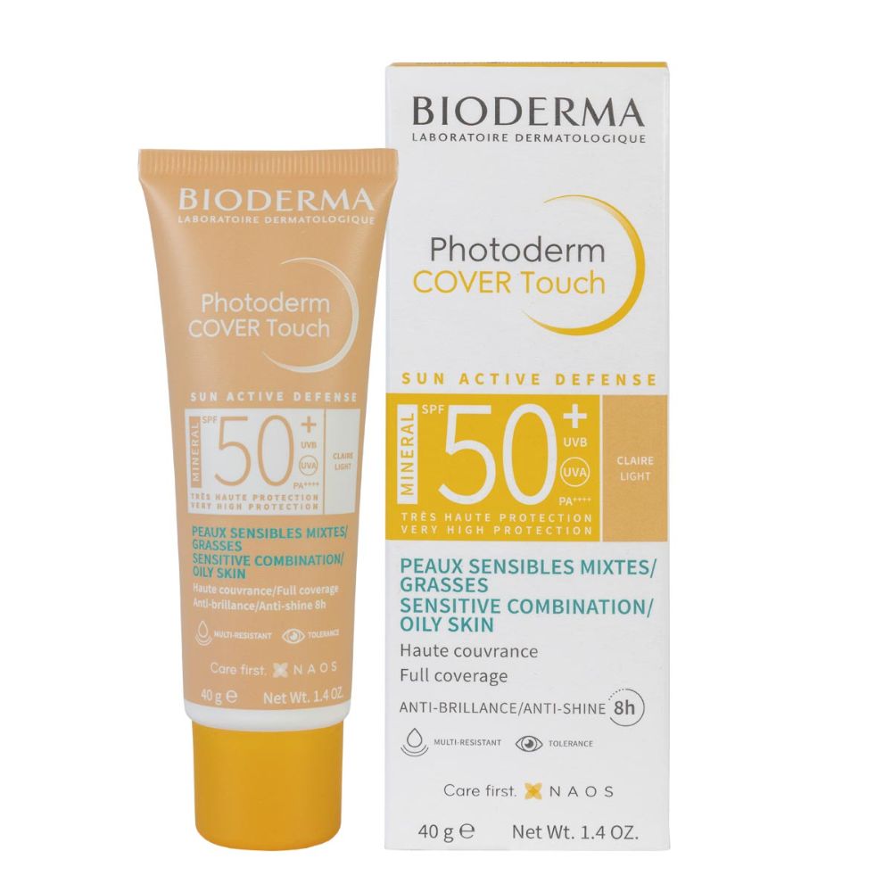 PHOTODERM COVER TOUCH MINERAL SPF50 40G TONO CLARO