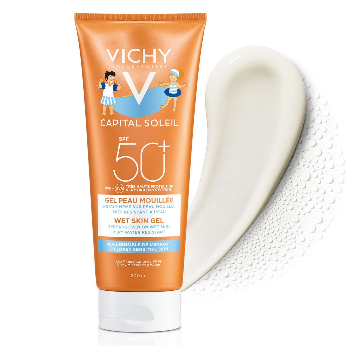 CAPITAL SOLEIL WET SKIN KIDS SPF50 200ML