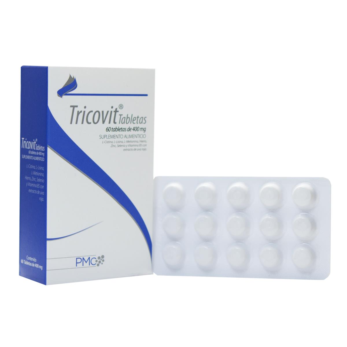 TRICOVIT 60 TABLETAS DE 400MG