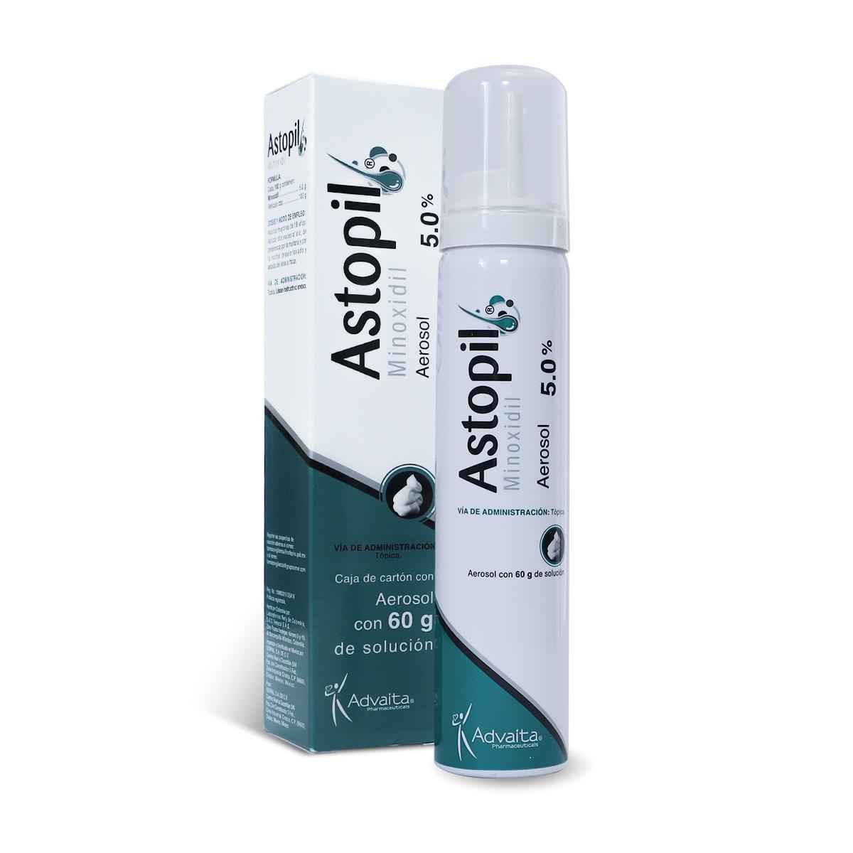 ASTOPIL AEROSOL MINOXIDIL 5% TUBO CON 60 G