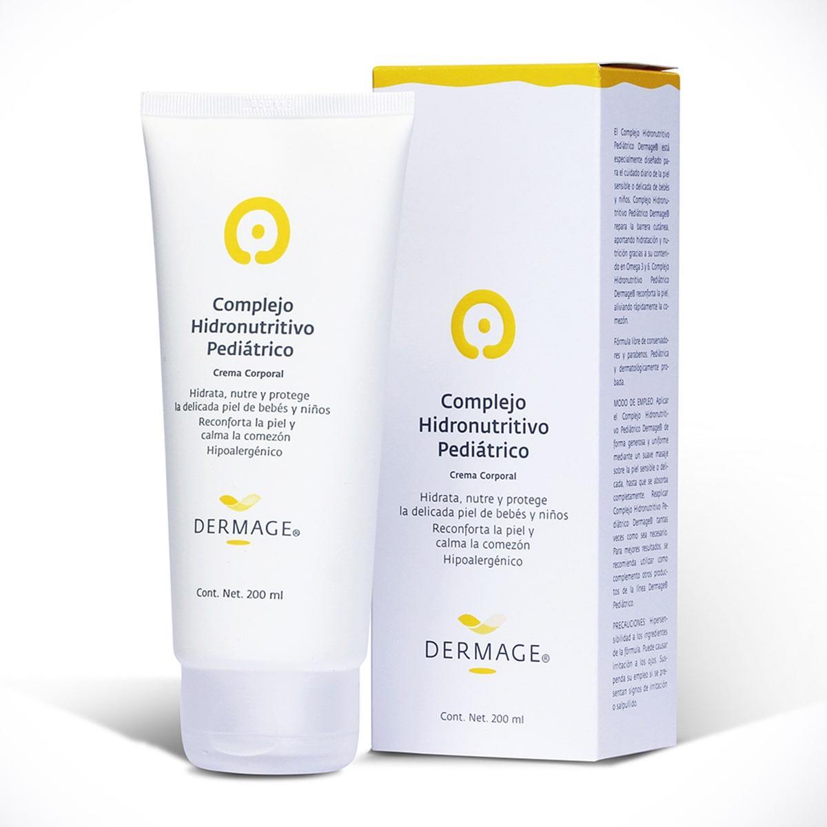 DERMAGE COMPLEJO HIIDRONUTRITIVO PEDIATRICO TUBO 200 ML