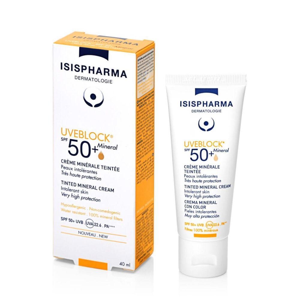 UVEBLOCK FPS 50+ MINERAL CON COLOR 40ML