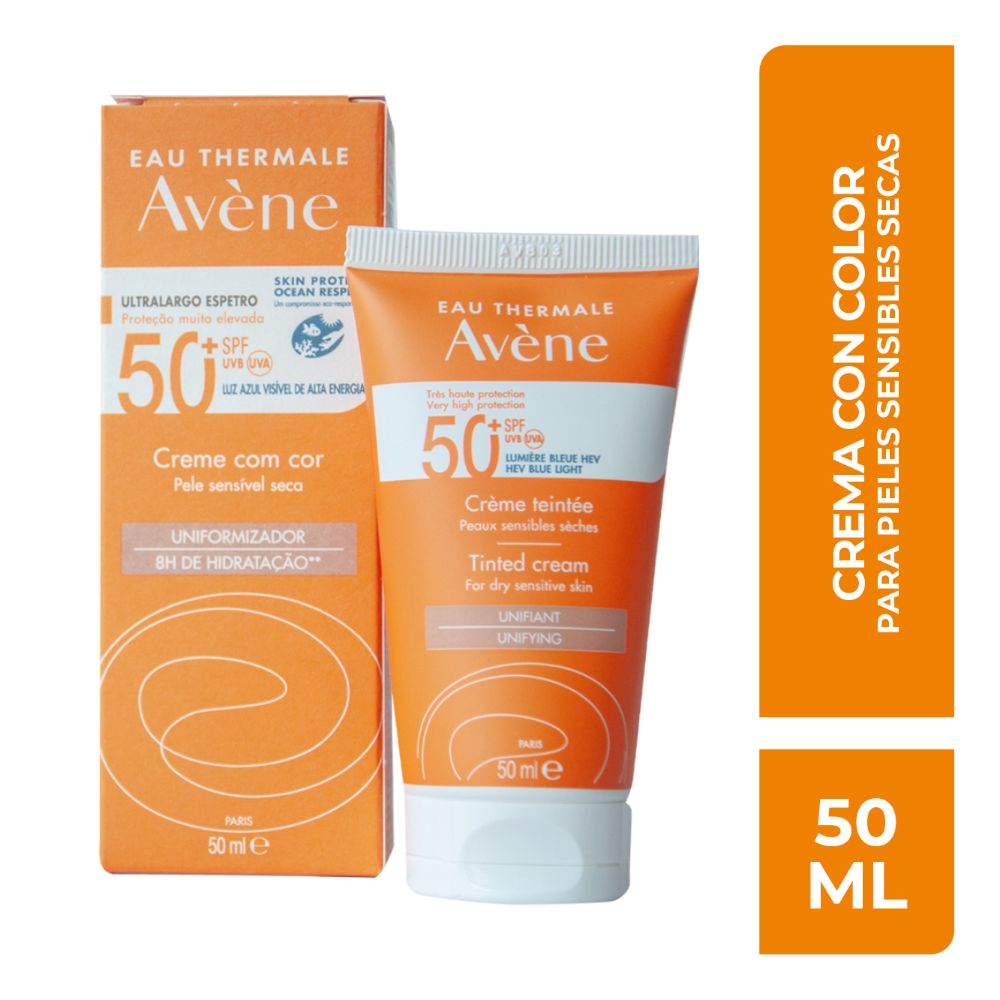 AVENE CREMA 50ML CON COLOR