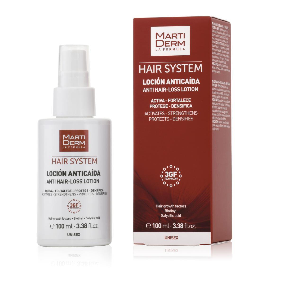 MARTIDERM HAIR SYSTEM 3GF LOCIÓN ANTICAIDA 100ML