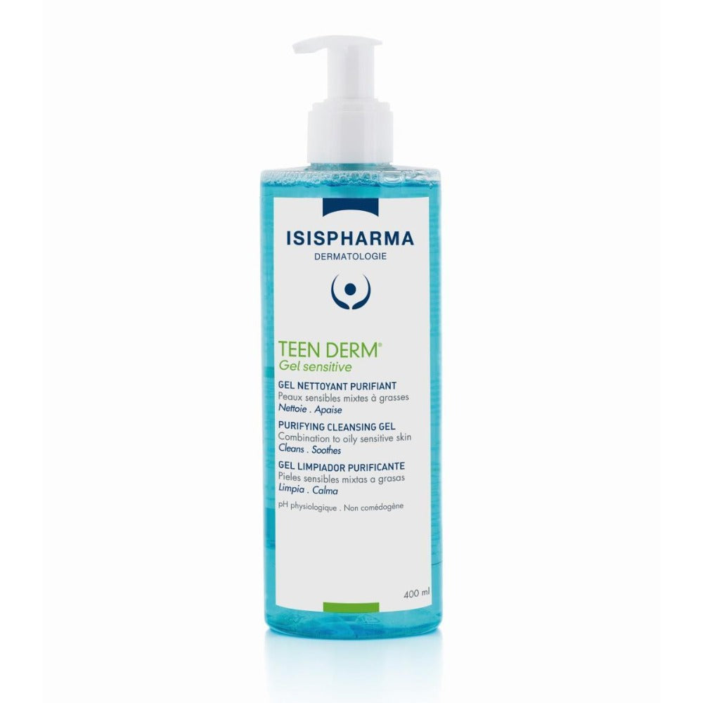 TEEN DERM GEL SENSITIVE 400 ML