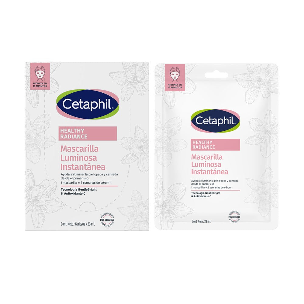 CETAPHIL HEALTHY RADIANCE MASCARILLA LUMINOSA 6 UNIDADES