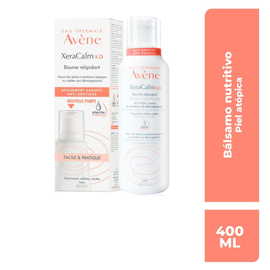 A-XERACALM BALSAMO 400ML