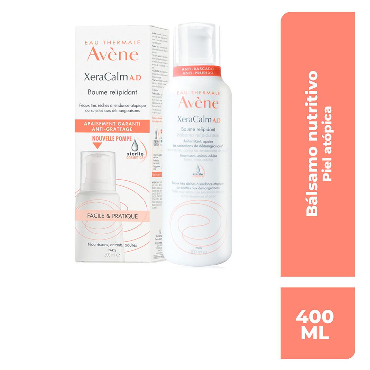 A-XERACALM BALSAMO 400ML