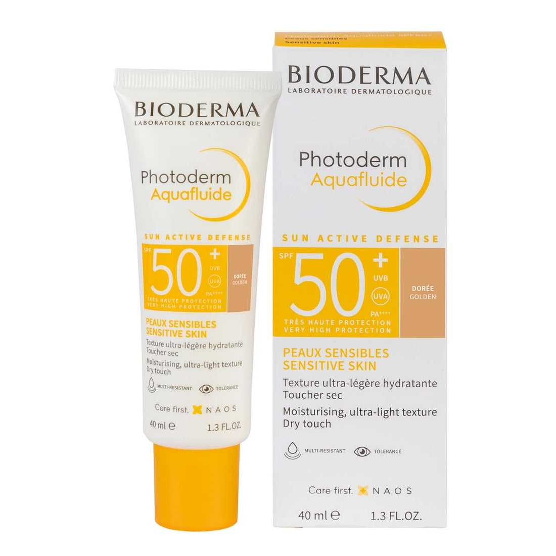 PHOTODERM AQUAFLUID SPF50 40ML TONO DORADO