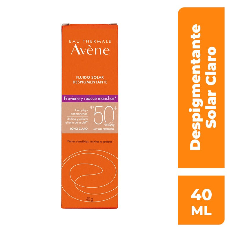 AVENE FLUIDO DESPIGMENTANTE 40G TONO CLARO