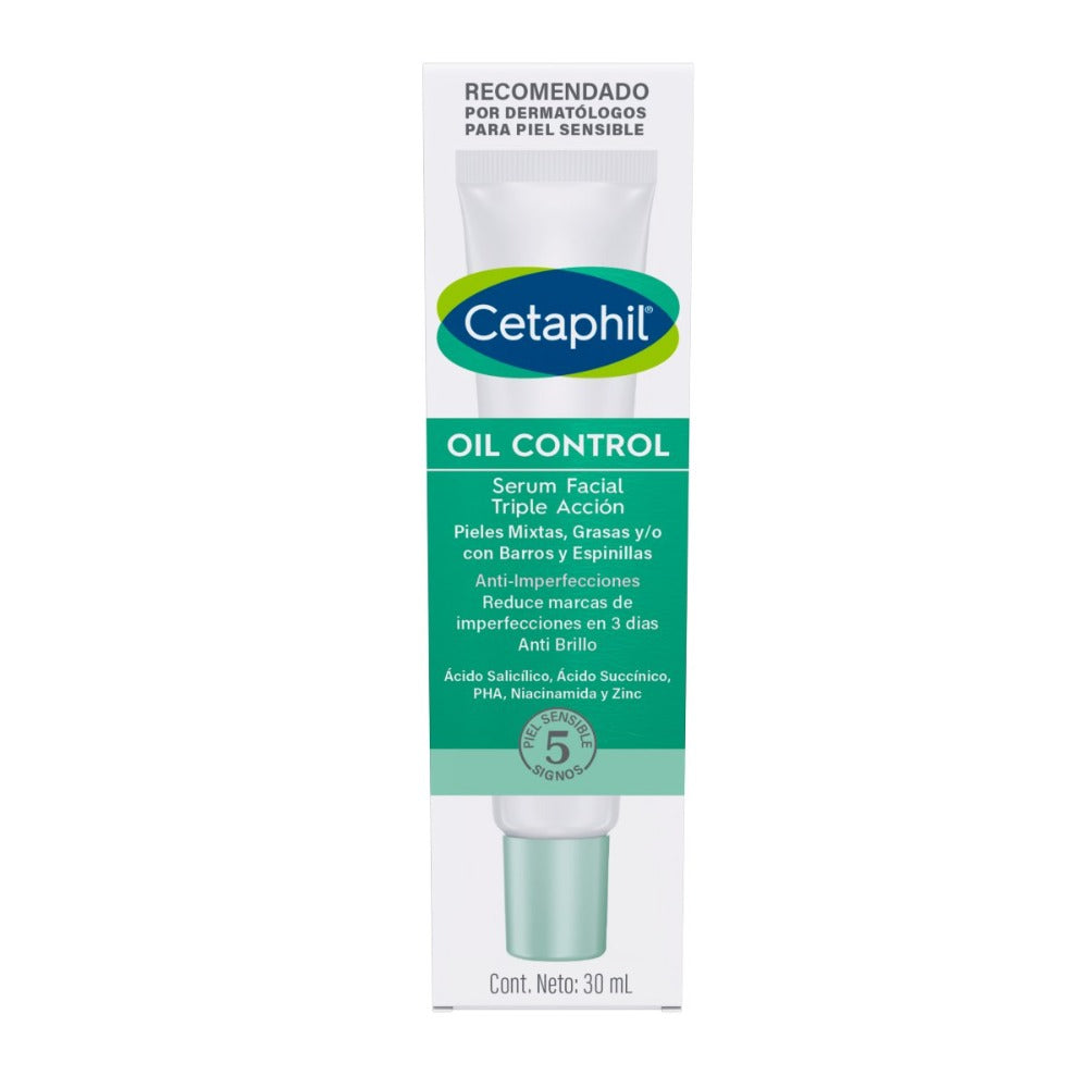 CETAPHIL OIL CONTROL SERUM FACIAL TRIPLE ACCION 30ML