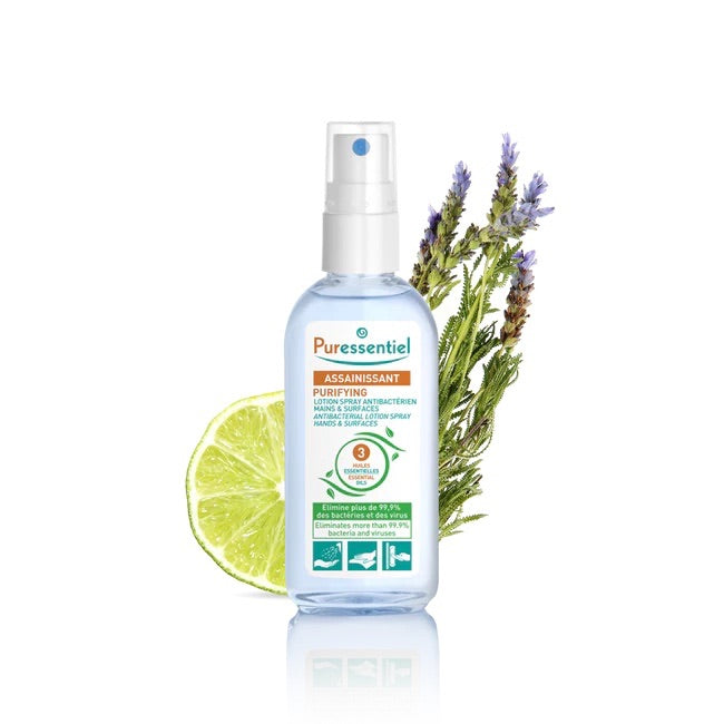 LOCIÓN LIMPIADORA PARA MANOS EN SPRAY - 80ML