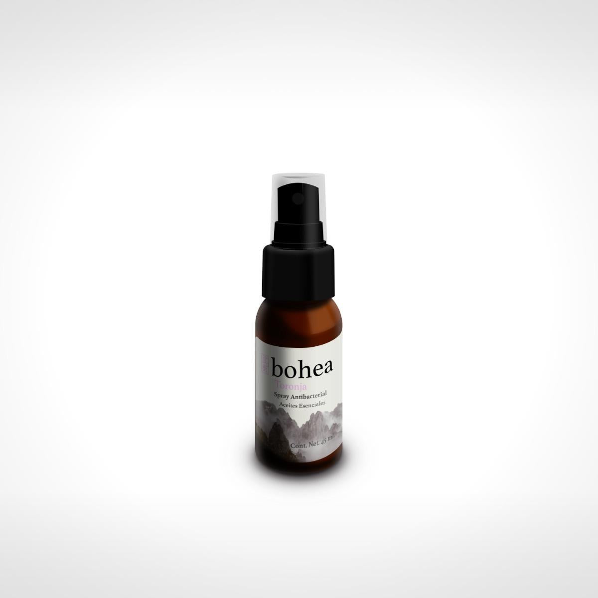 BOHEA - SPRAY ANTIBACTERIAL PARA MANOS + ACEITES ESENCIALES LAVANDA
