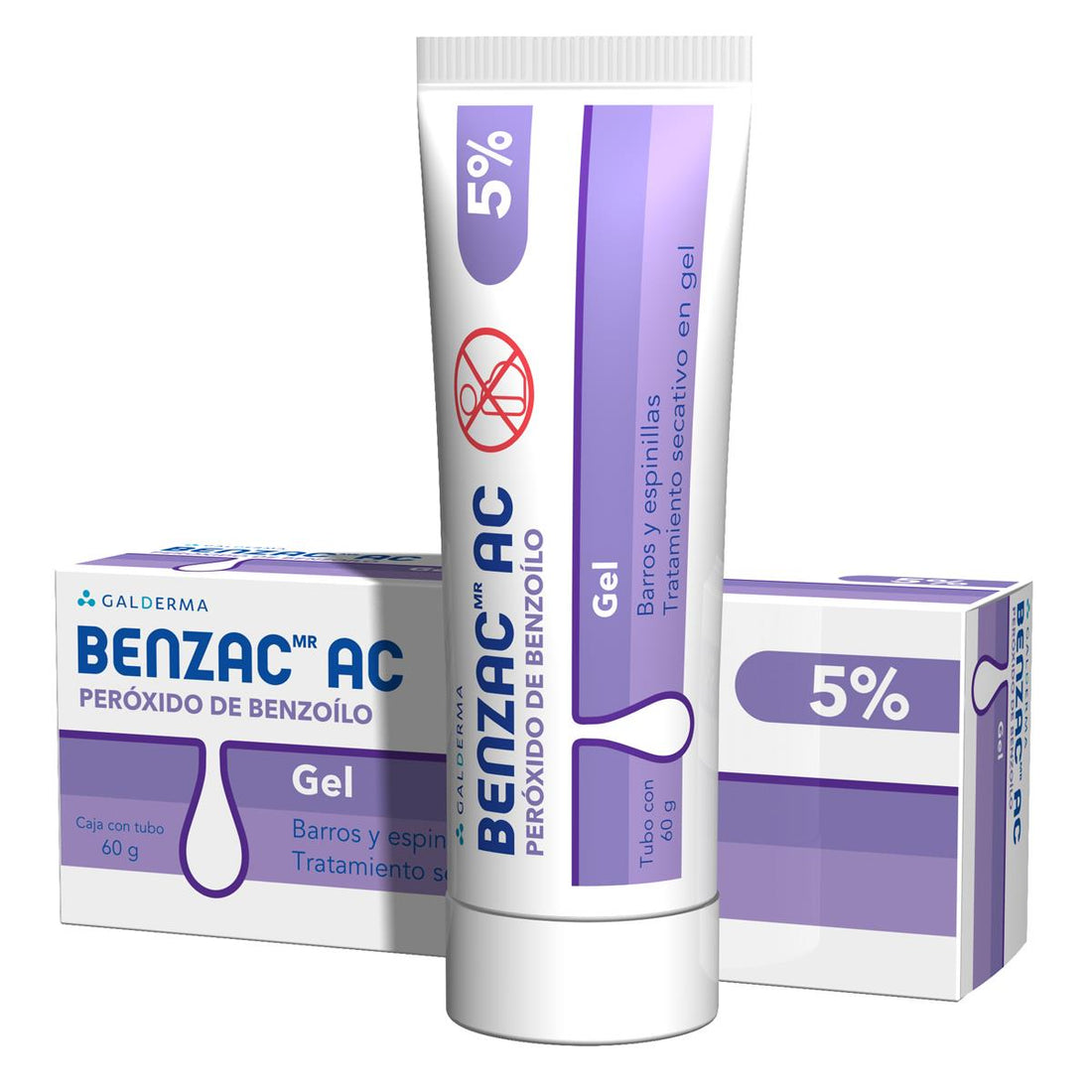 BENZAC AC 5% GEL 60 G