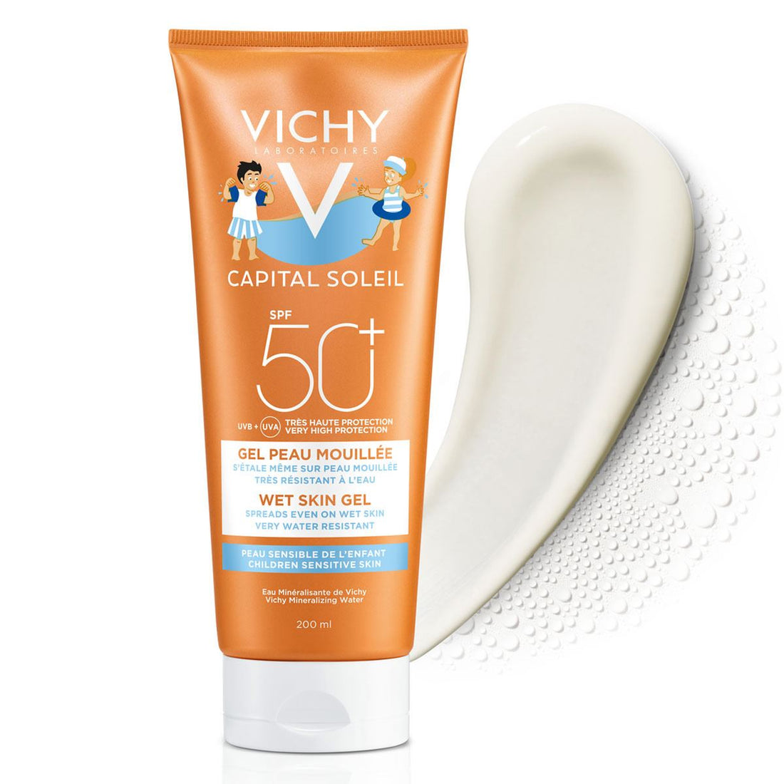 CAPITAL SOLEIL WET SKIN KIDS SPF50 200ML