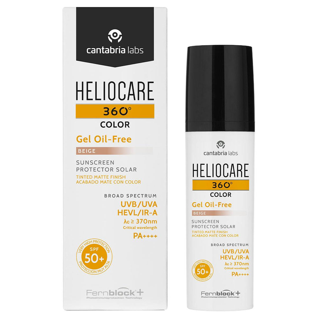 Heliocare 360 Gel Oil Free FPS 50 50ml Beige