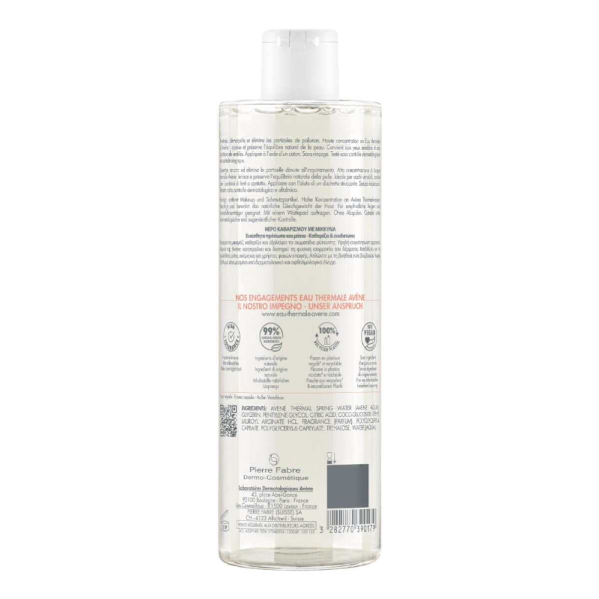 AGUA MICELAR AVENE 400 ML