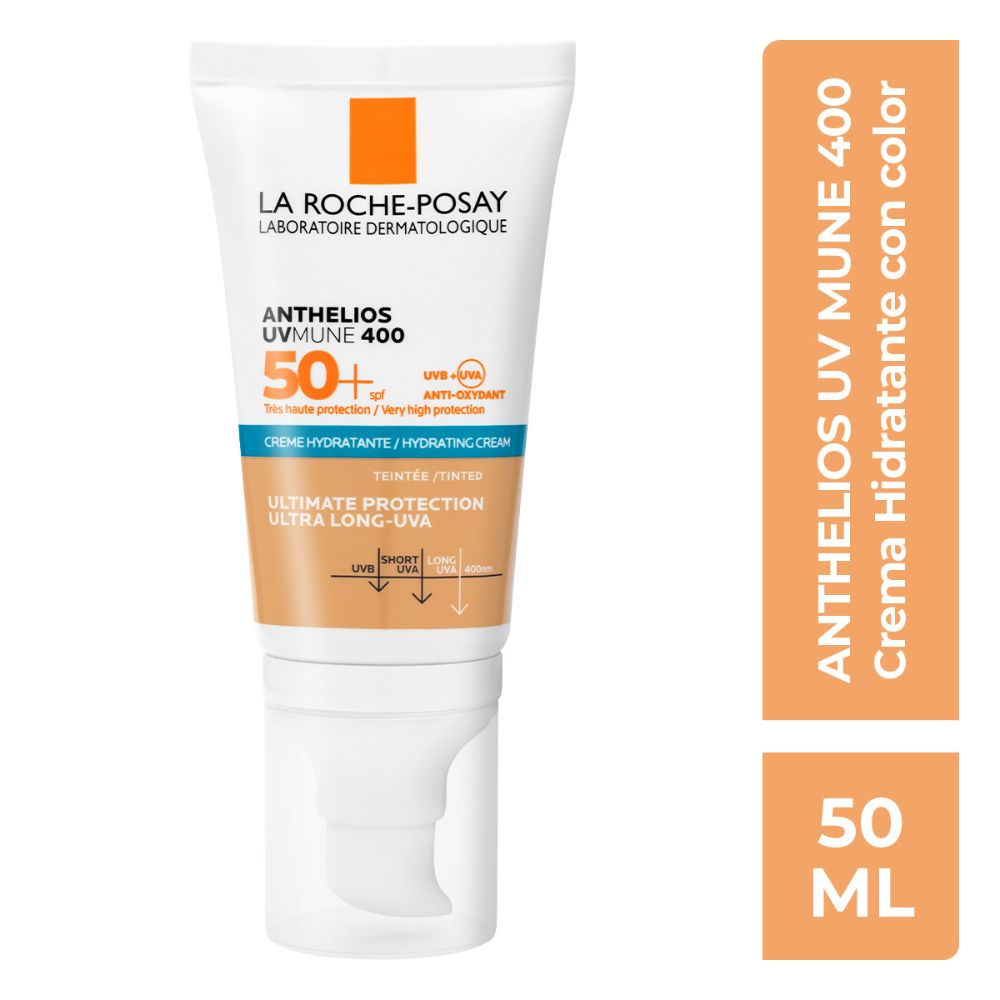 ANTHELIOS CREMA 50ML CON COLOR