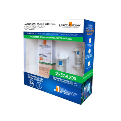 ANTHELIOS FLUIDO OIL CONTROL 50ML CON COLOR / KIT JUNIO 2024