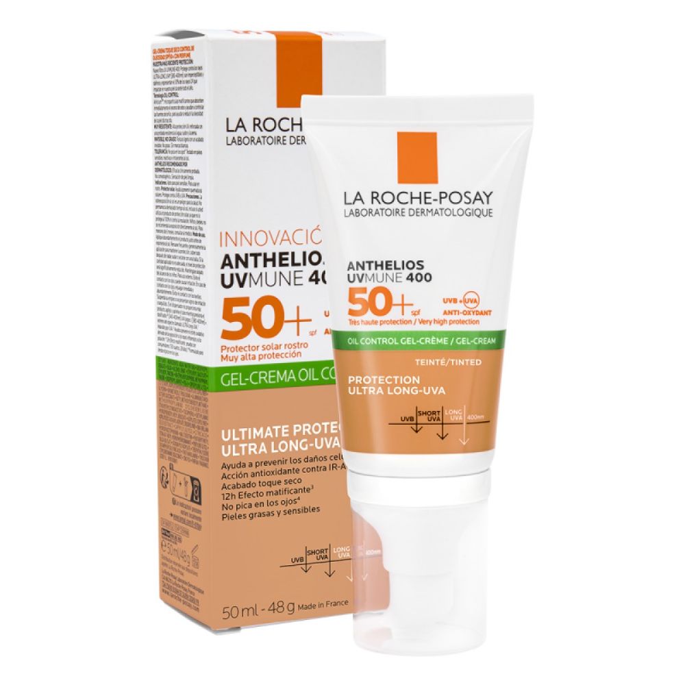 ANTHELIOS GEL CREMA 50ML CON COLOR