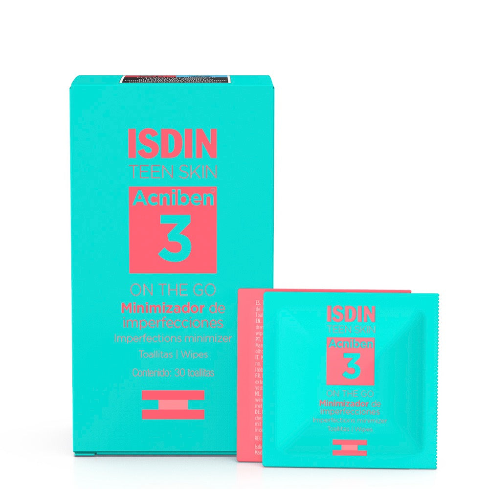 ACNIBEN MINIMIZADOR DE IMPERFECCIONES PIEL GRASA TOALLITAS 30U