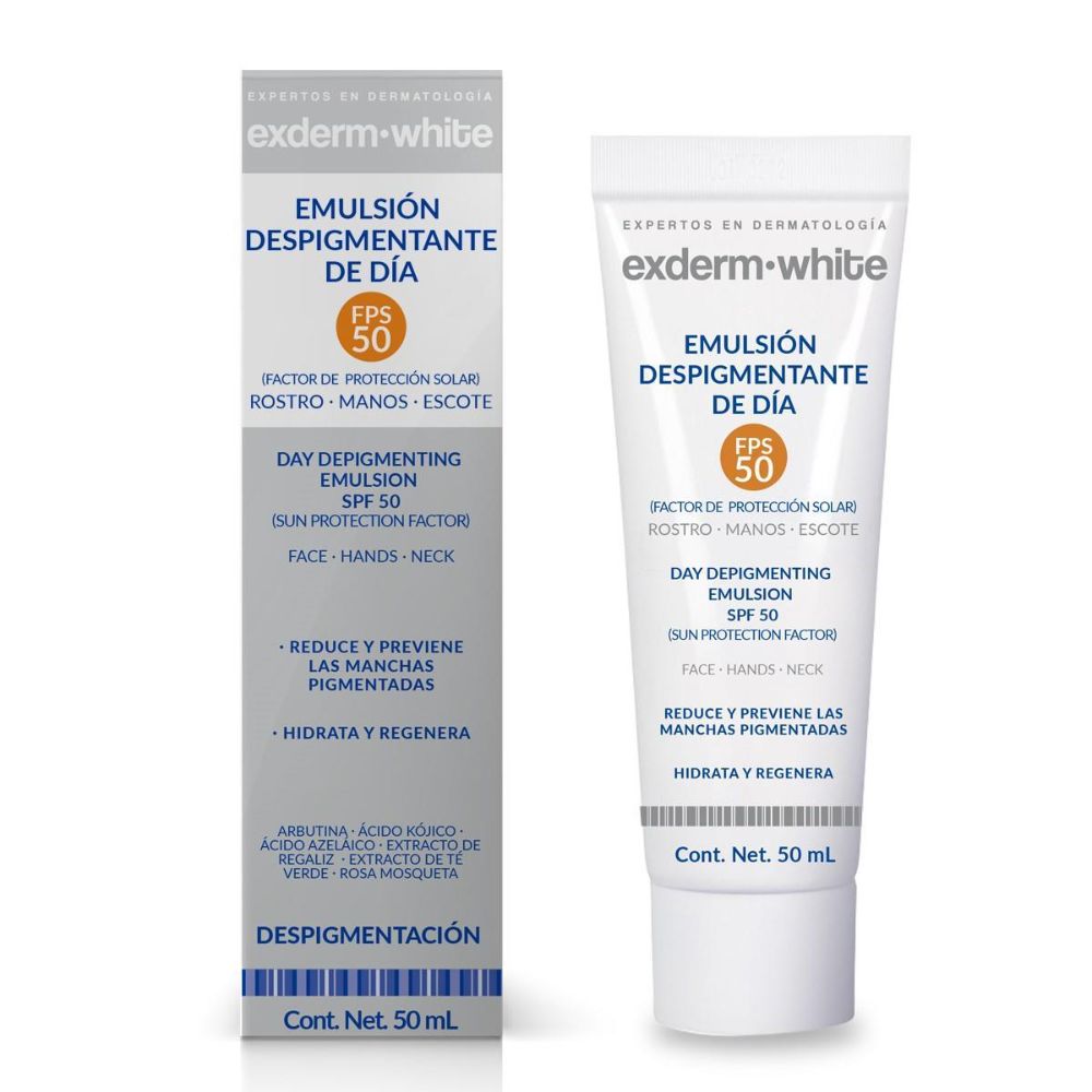 EXDERM WHITE EMULSIÓN DESPIGMENTANTE DE DÍA FPS 50