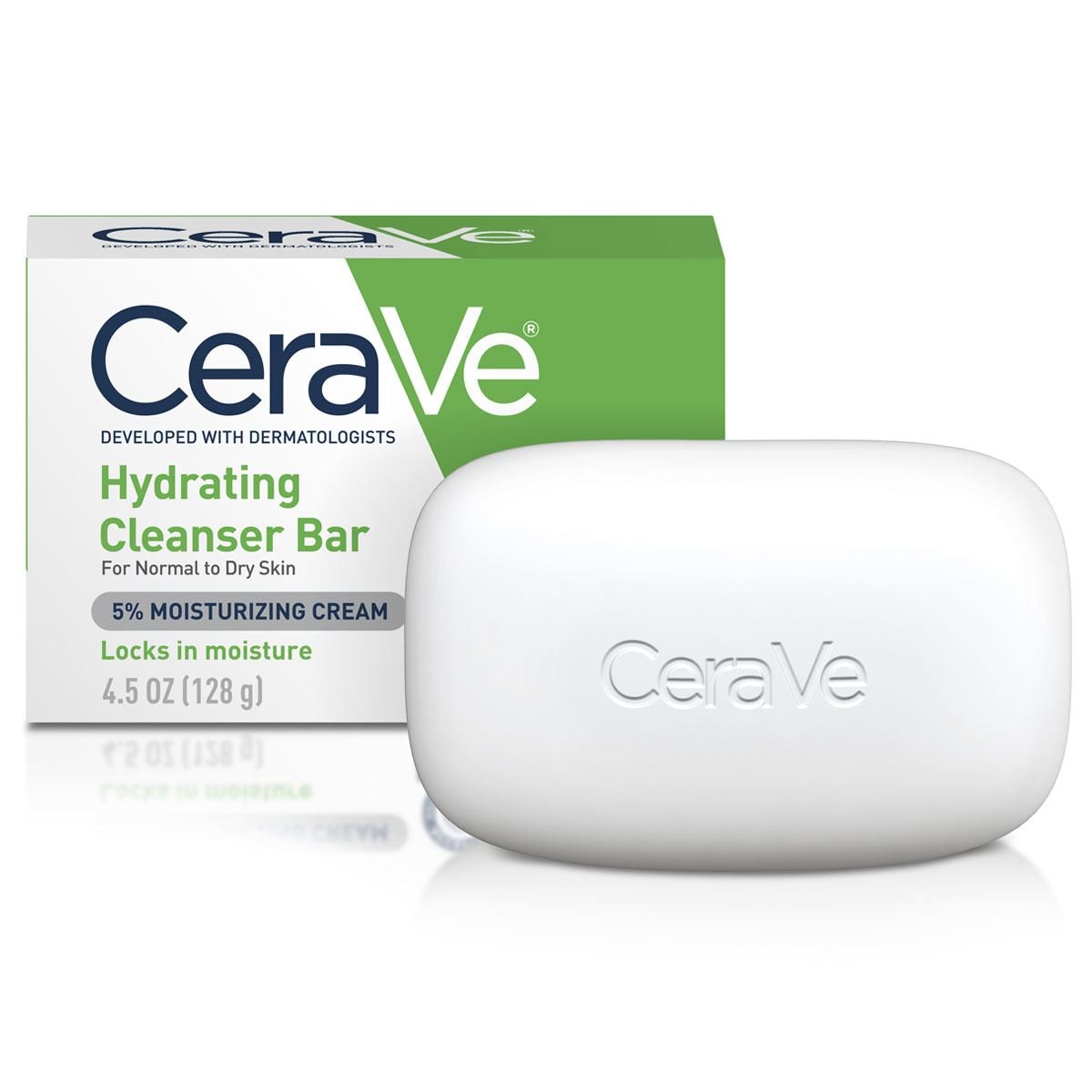 CERAVE BARRA LIMPIADORA HIDRATANTE 4.5OZ / 128G