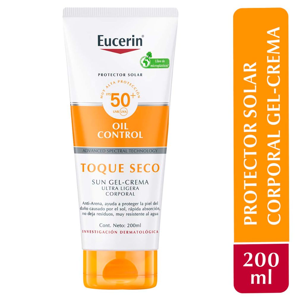 EUCERIN FPS50+ TOQUE SECO 200ML