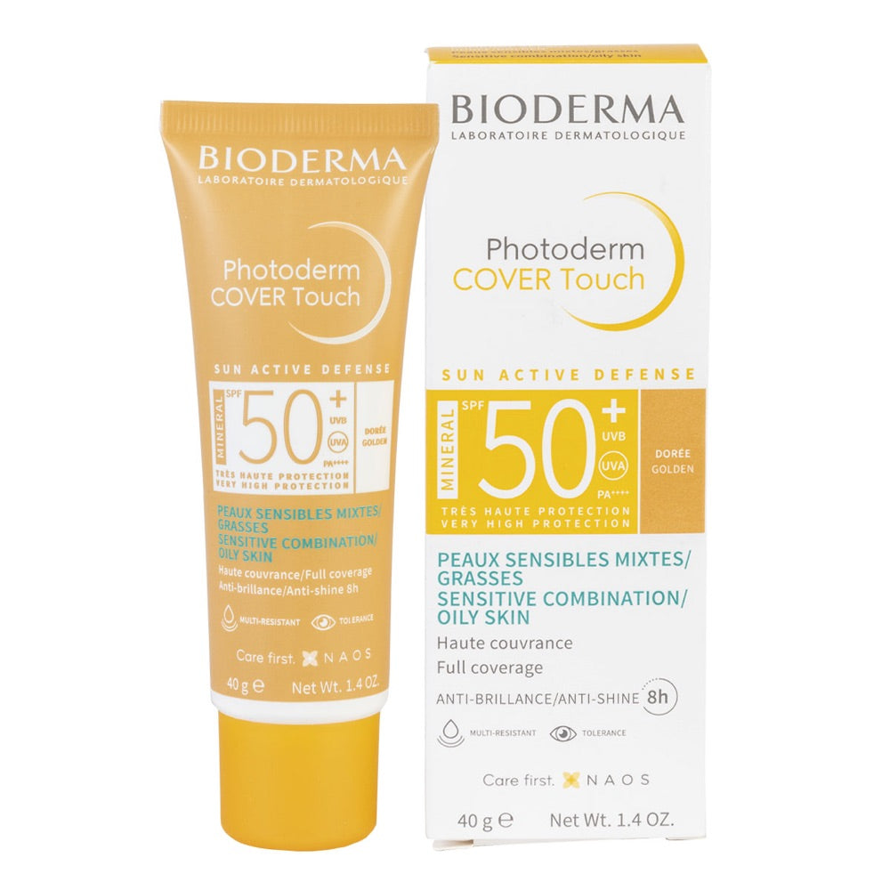 PHOTODERM COVER TOUCH MINERAL SPF50 40G TONO DORADO
