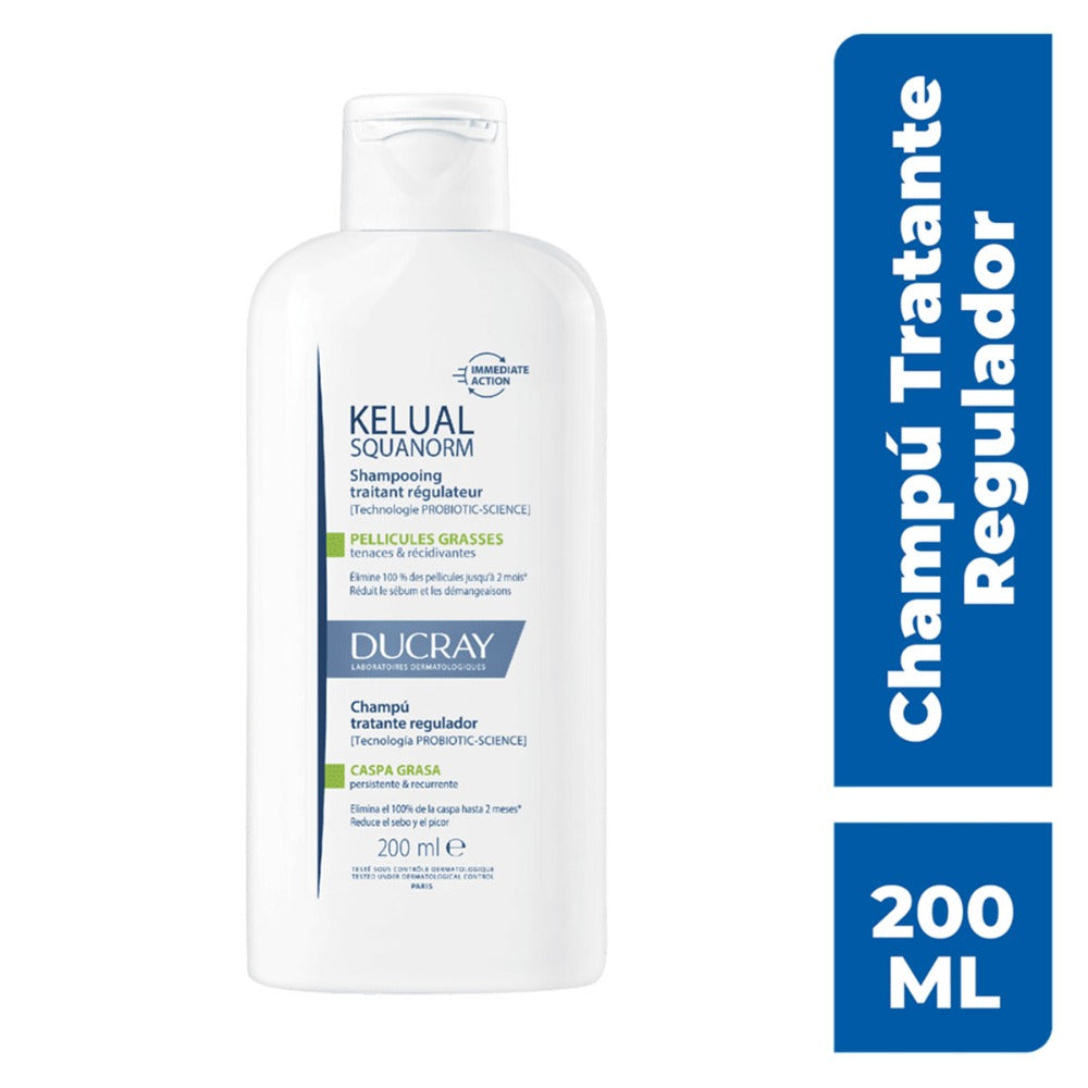 KELUAL SQUANORM SHAMPOO CASPA GRASA 200ML