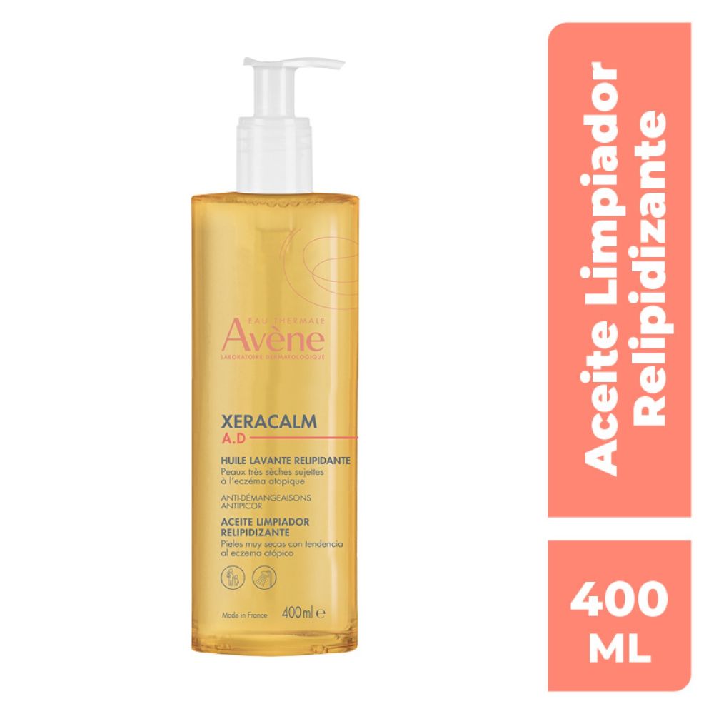 A-XERACALM HUILE LAV 400ML FEP