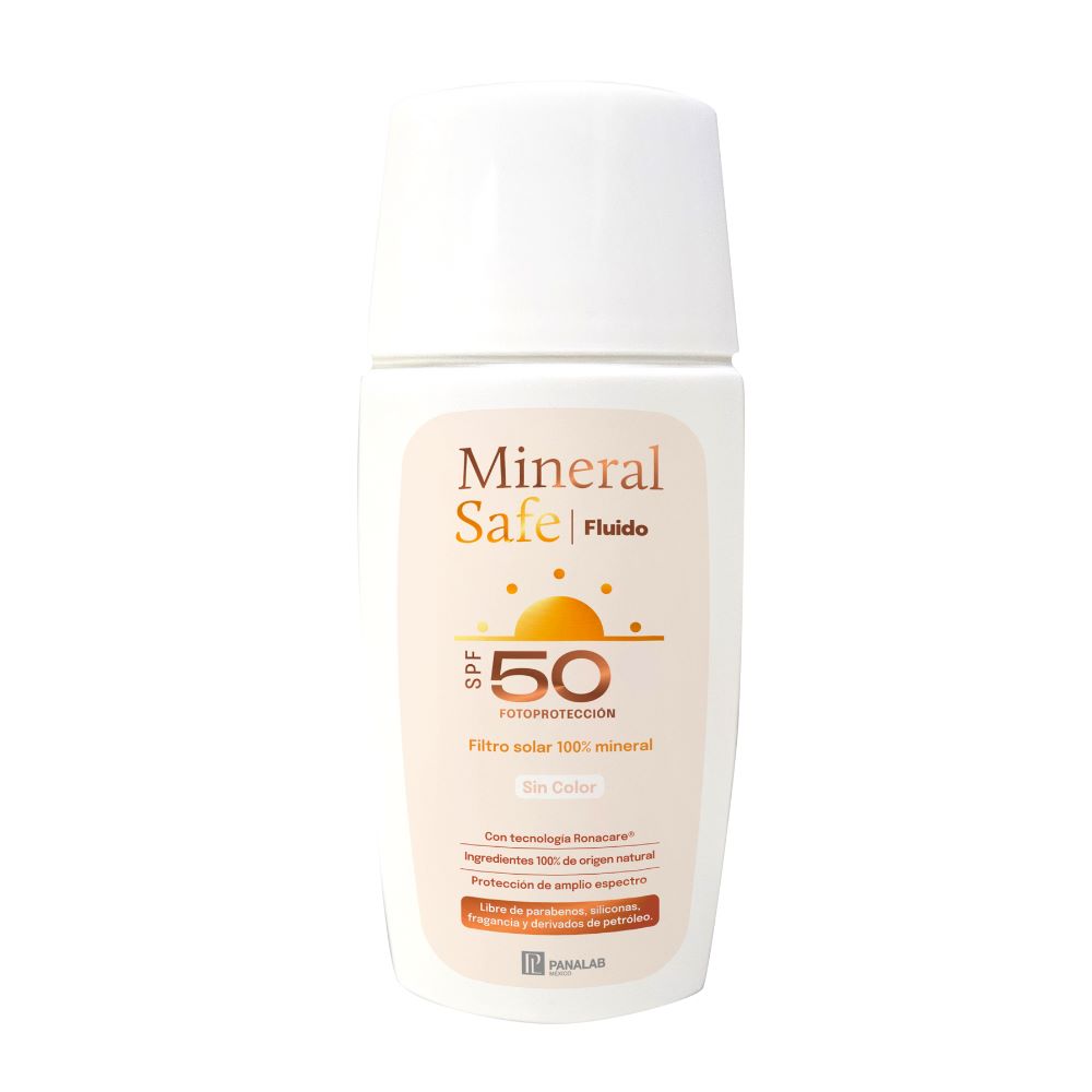 MINERAL SAFE FLUIDO SPF50 SIN COLOR
