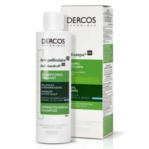 DERCOS SHAMPOO ANTICASPA SHAMPOO NORMA A GRASO 200ML