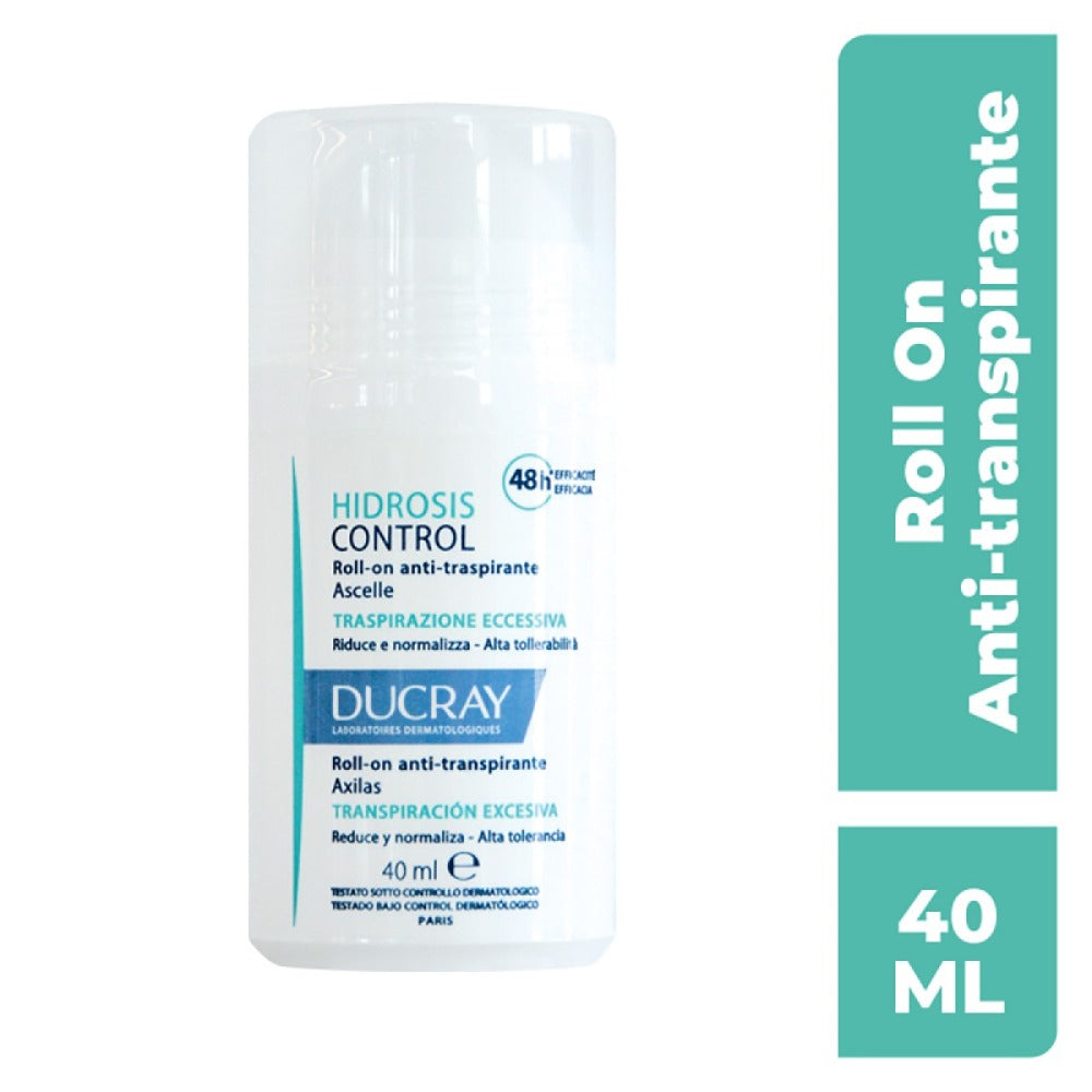 HIDROSIS CONTROL ANTITRANSPIRANTE PARA SUDORACION EXCESIVA 40 ML