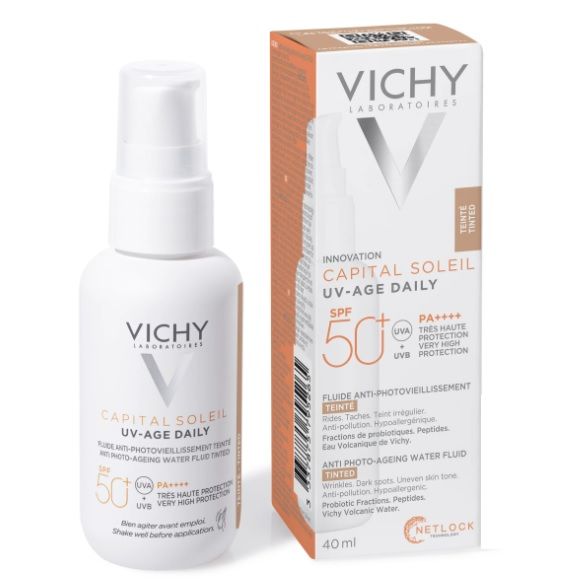 CAPITAL SOLEIL AGE FLUIDO 40ML CON COLOR