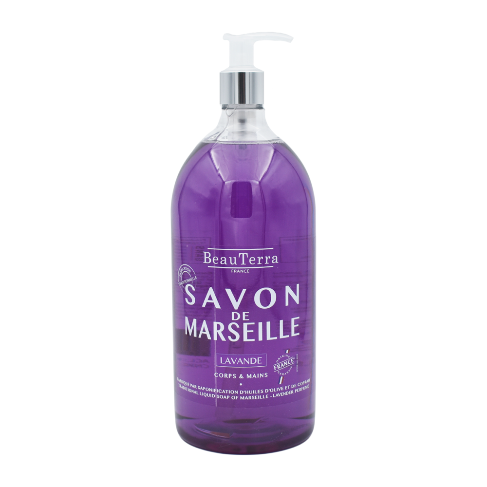 JABÓN LÍQUIDO DE MARSELLA- LAVANDA 1 L