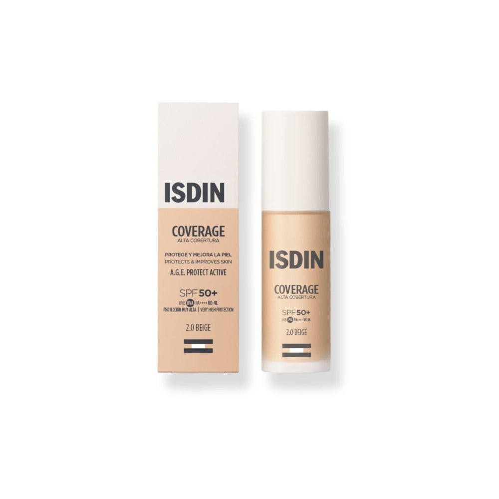 ISDIN Fotoprotector Isdin Coverage SPF 50 30 ml, imagen 3
