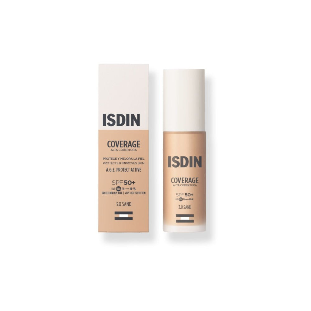 ISDIN Fotoprotector Isdin Coverage SPF 50 30 ml, imagen 4
