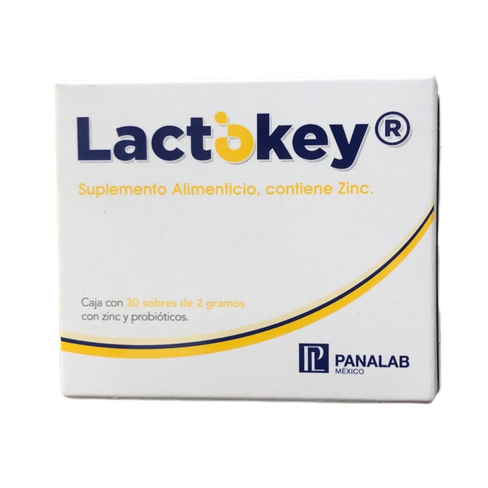 LACTOKEY CAJA CON 30 SOBRES CON 2G