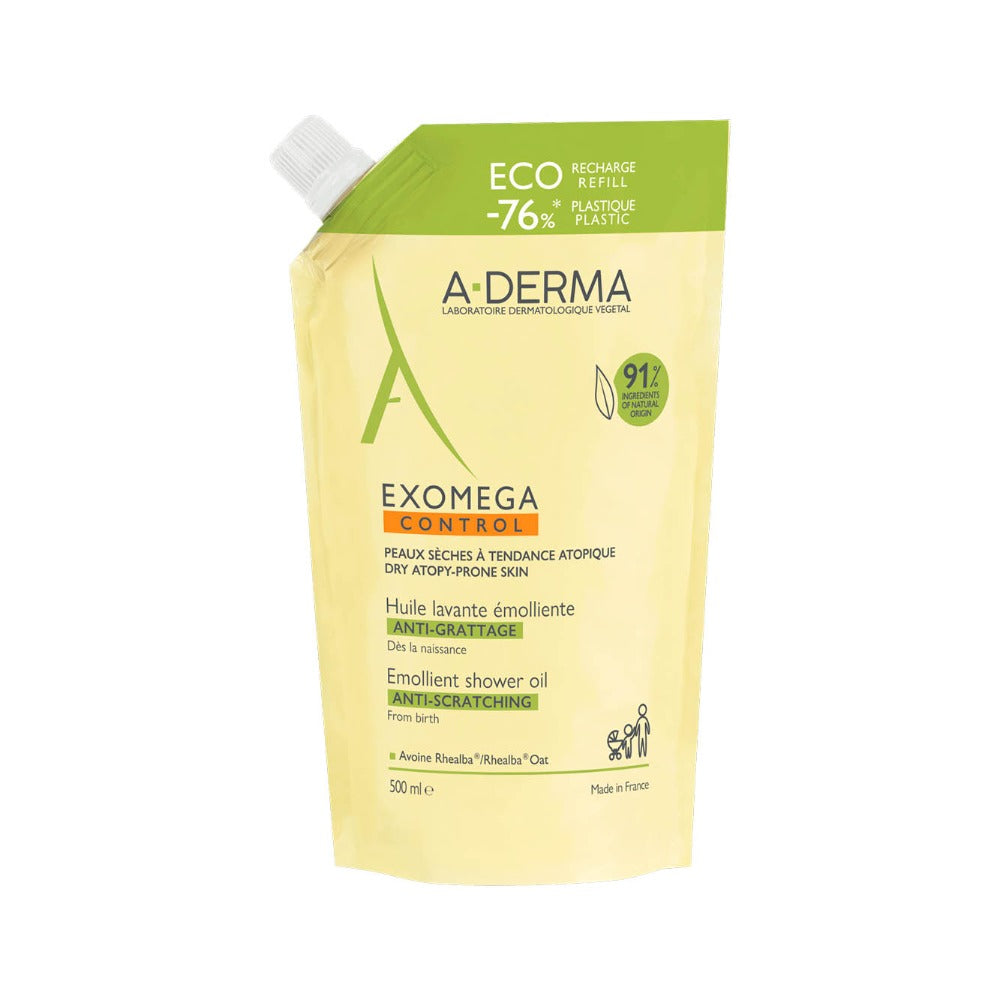 EXOMEGA ACEITE DERMOLIMPIADOR 500 ML ECOREFILL