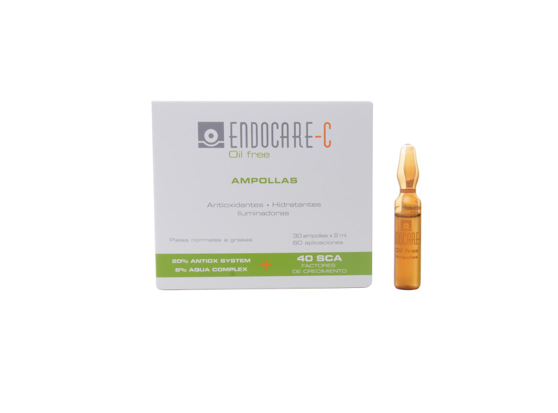 ENDOCARE C OIL FREE 30 AMPOLLETAS