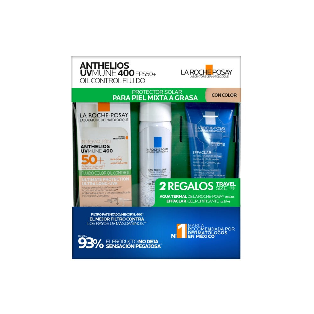 ANTHELIOS FLUIDO OIL CONTROL 50ML CON COLOR / KIT ABRIL 2025