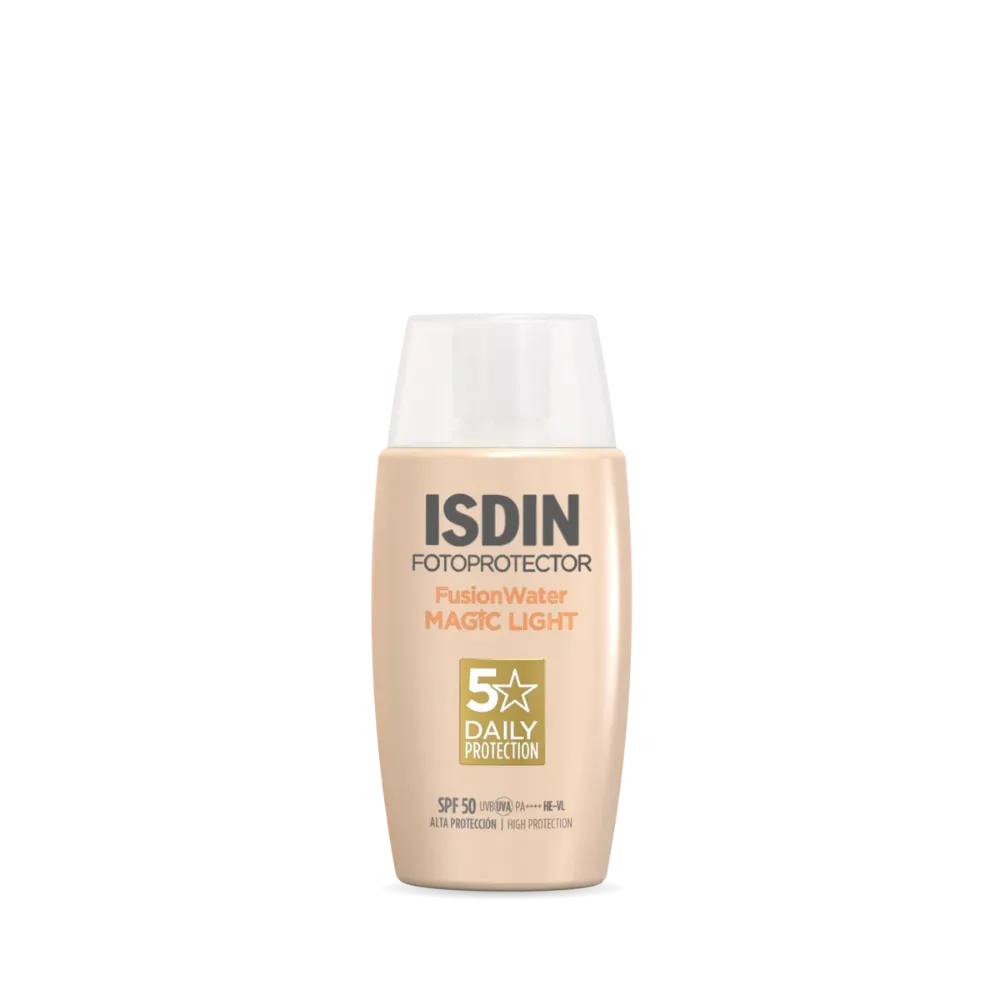 Fotoprotector Isdin SPF 50 Fusion Water Color Light 50 ml