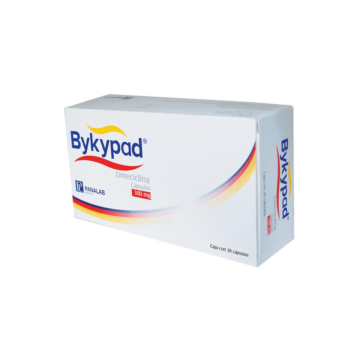 BYKPAD 300 MG 20 CAPSULAS