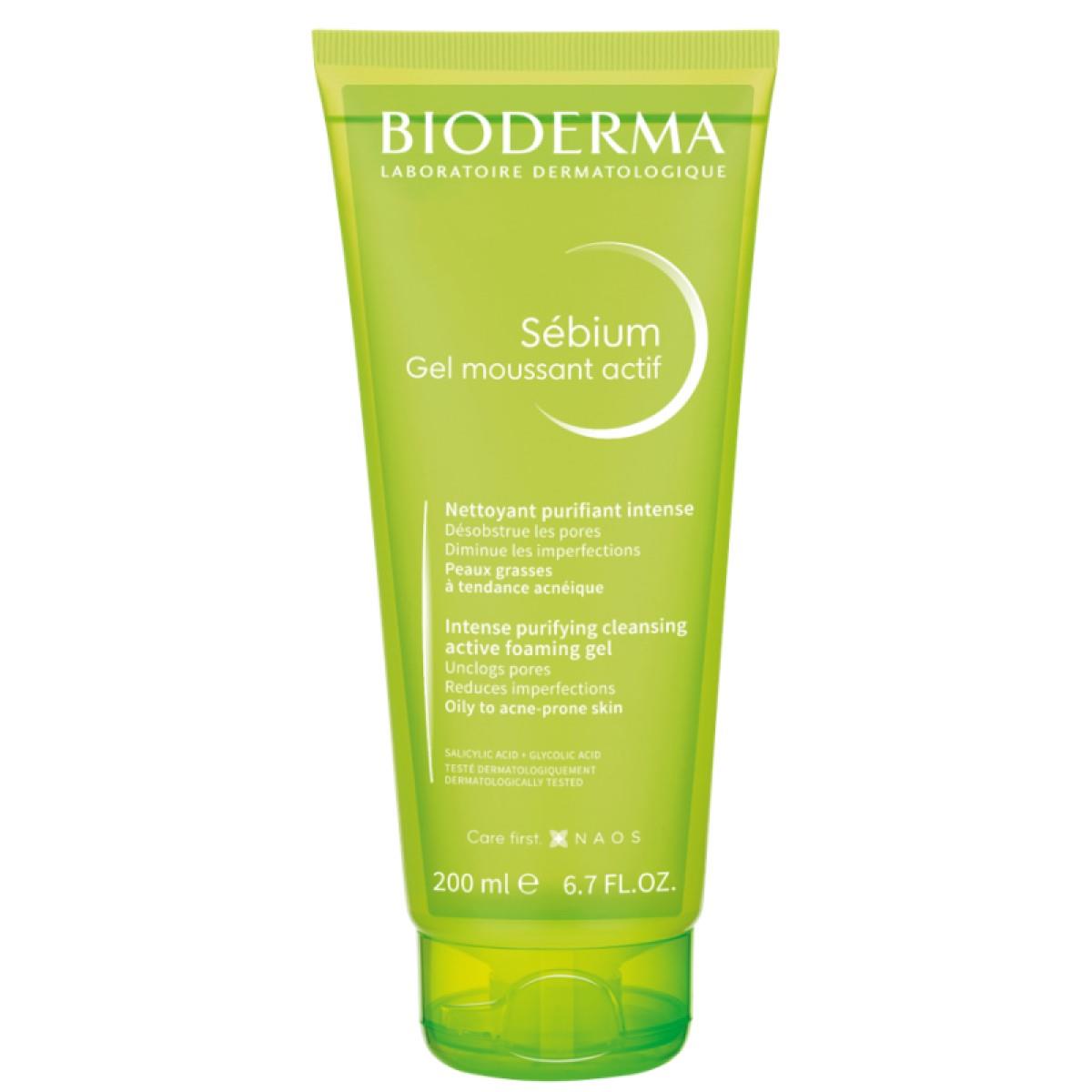 SEBIUM GEL 200ML ACTIF