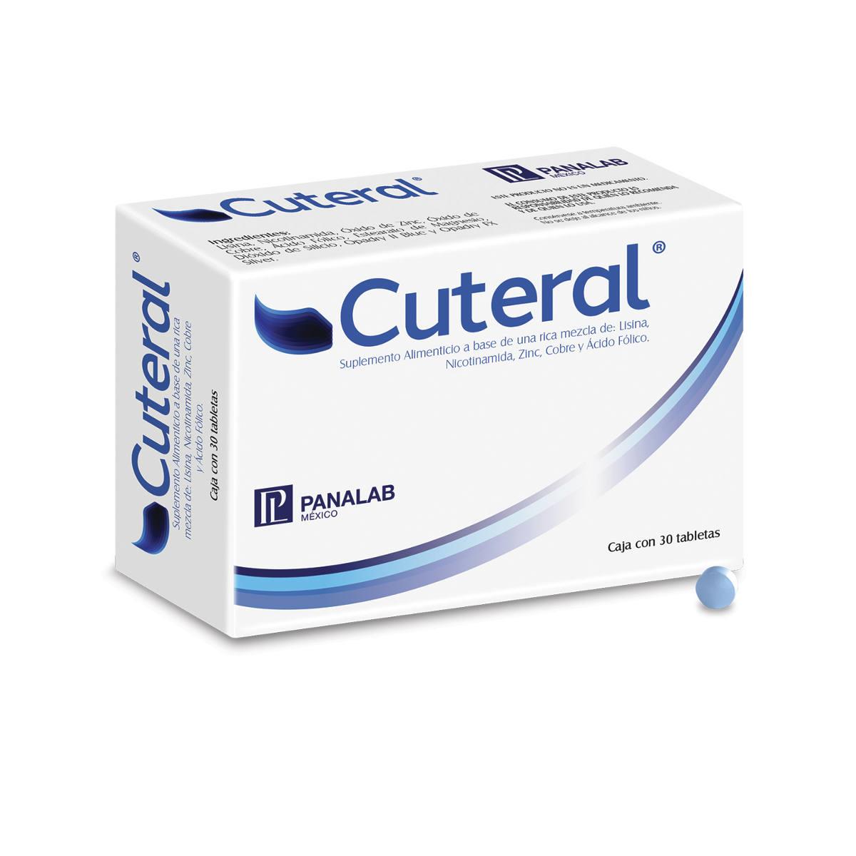 CUTERAL CAJA 30 TABLETAS
