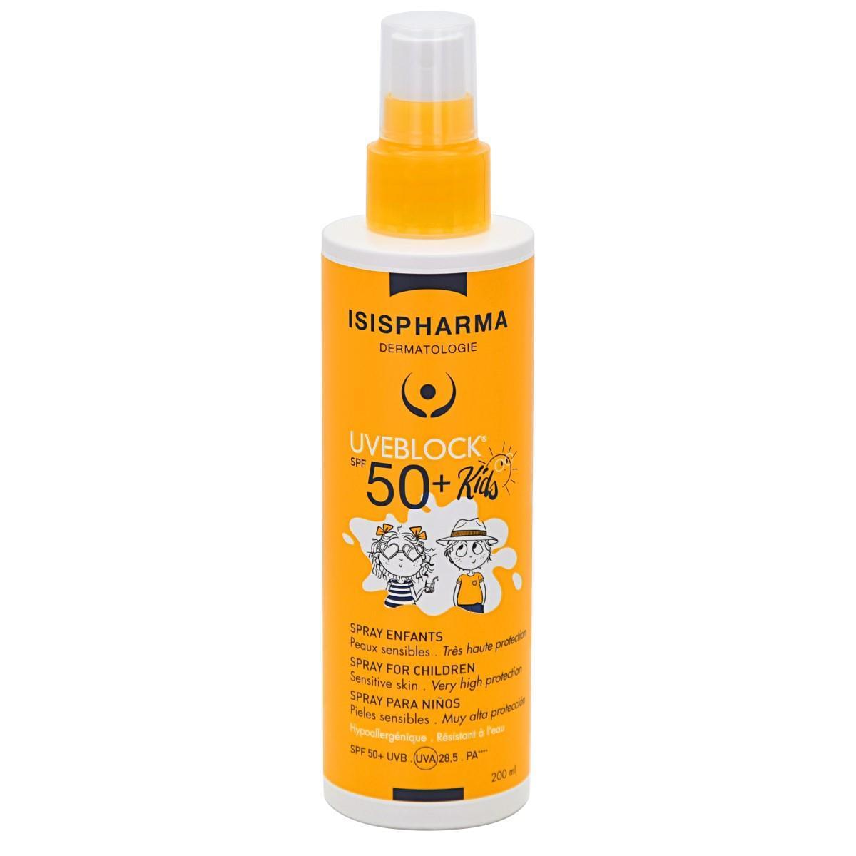 UVEBLOCK SPRAY PEDIATRICO FPS50 200 ML