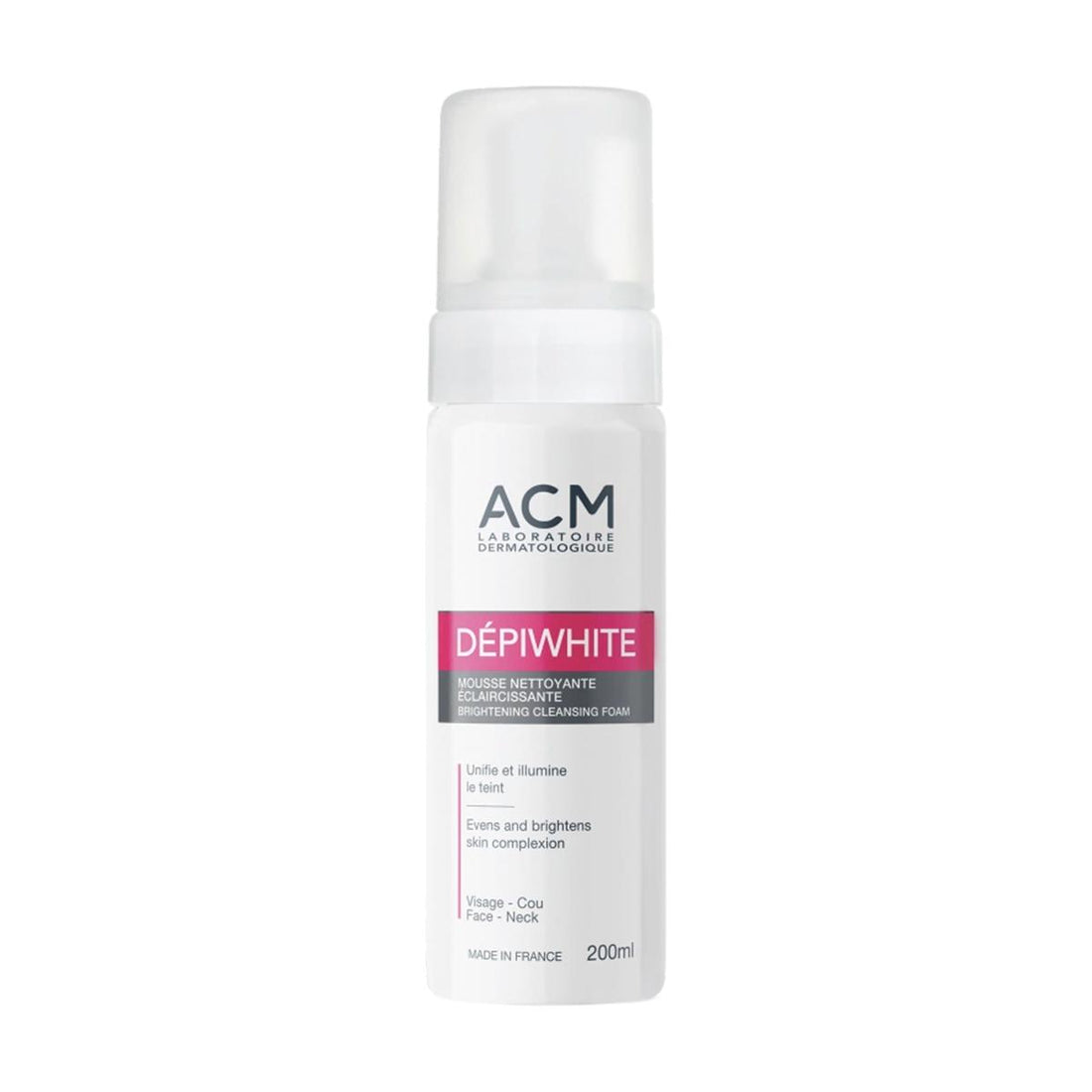 DEPIWHITE MOUSSE DERMOLIMPIADOR ACLARANTE 200 ML